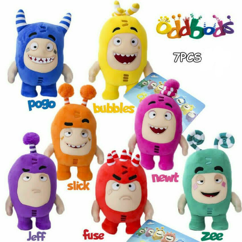 Oddbods plush 2024