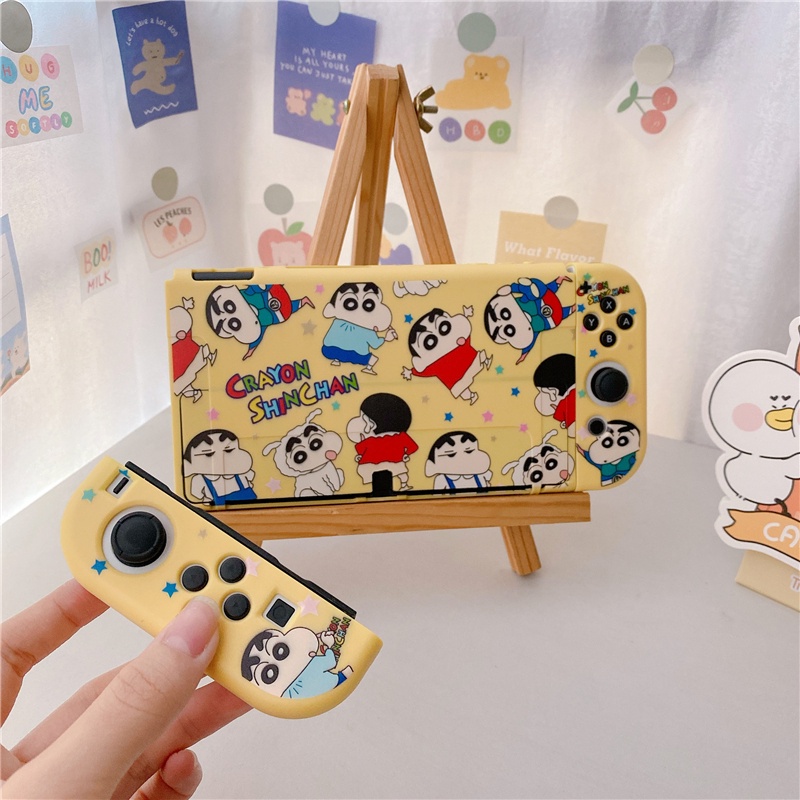 Nintendo Switch OLED Case Anime Cartoon Super Happy【CRAYON SHIN CHAN ...