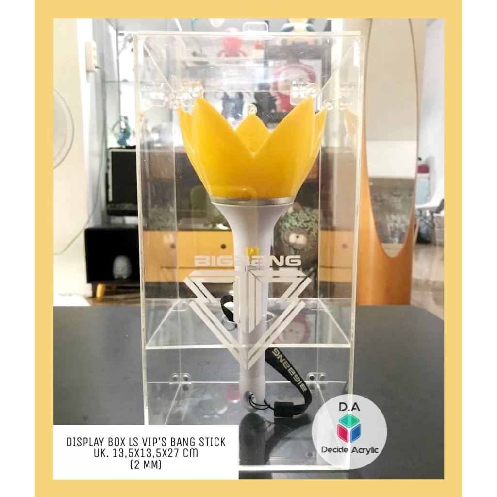 Acrylic VIP's Bang Stick BIGBANG VIP Lightstick Display Box | Shopee ...