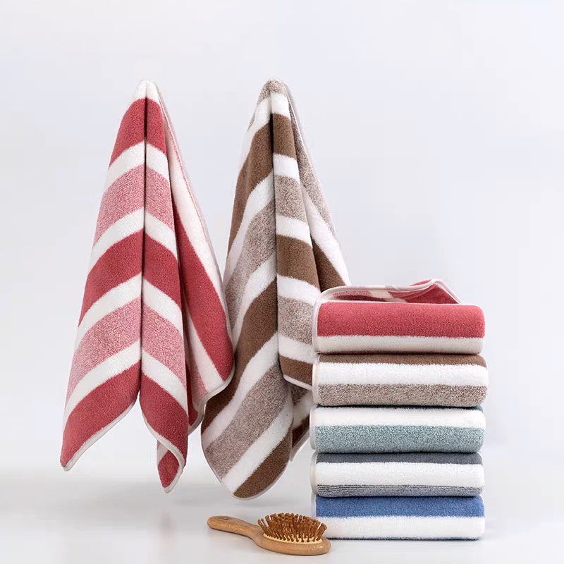 Nakusu 12pieces Cannon More Design Microfiber Super Soft Hand Towel Face Towel 28 X 52cm 9549