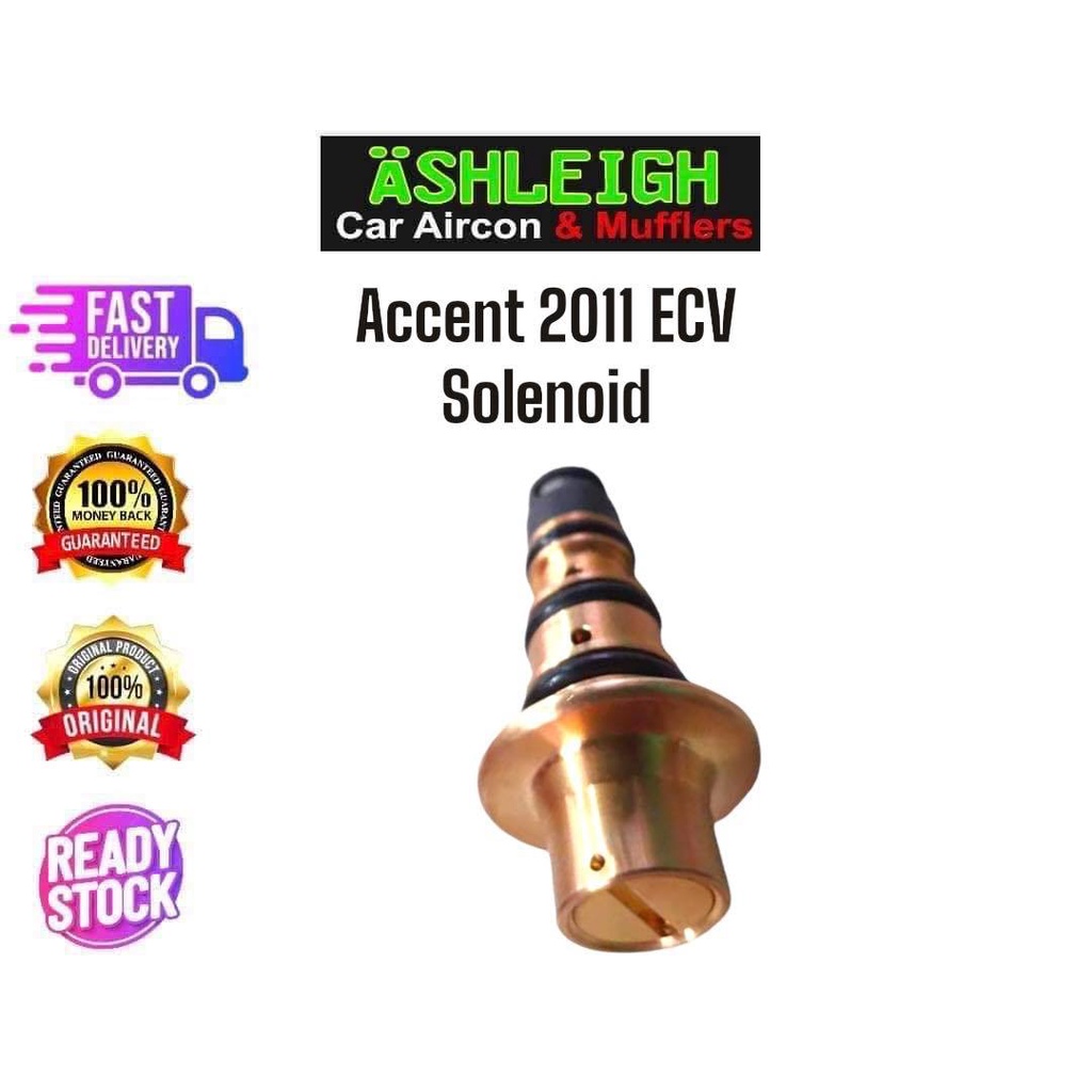 Hyundai Accent 2011 ECV Solenoid Valve Car Aircon Parts For Compressor