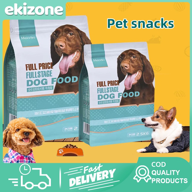 Dog Pet Food Snacks Dog Snacks Treats Full Stage Dog Food Adult Dog Food Pets Food Shopee
