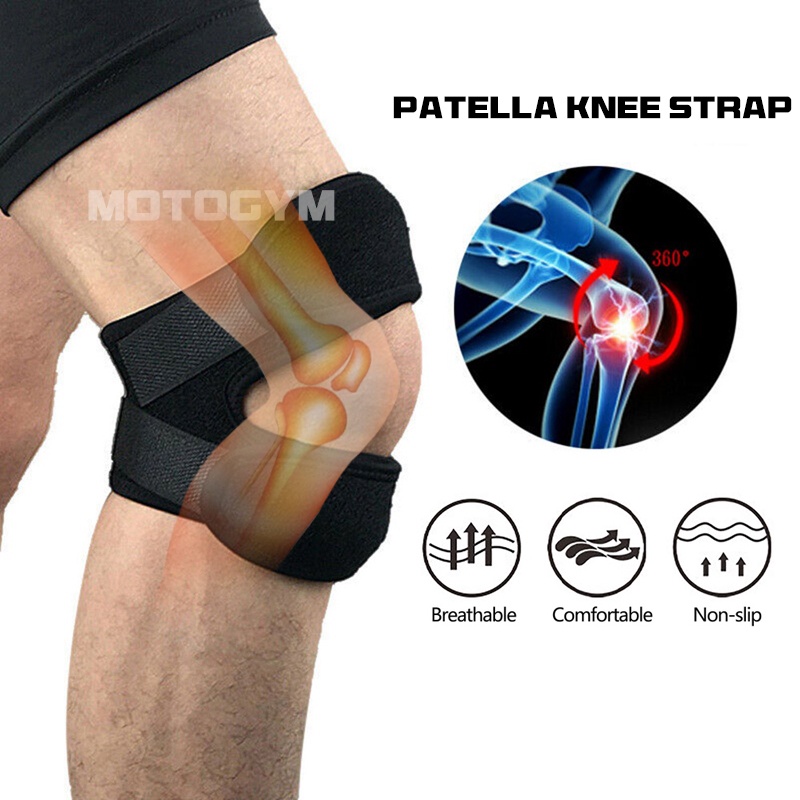 Adjustable Patella Knee Band Tendon Support Stabilizer Motion Relief ...