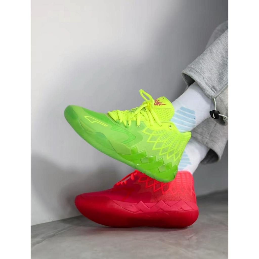 2022 New Original lamelo ball shoes MB1 Rick and Morty Midtop actual