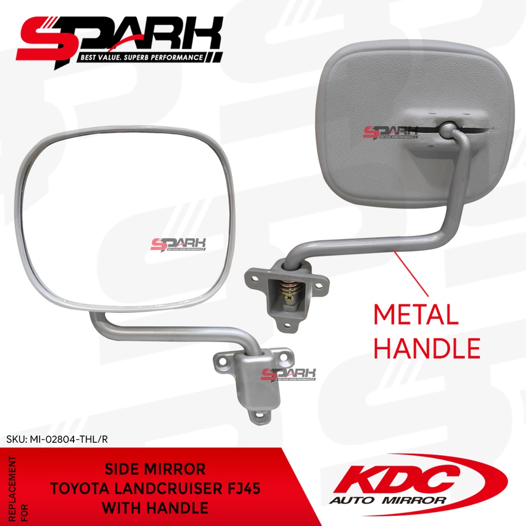Side Mirror Side View Mirror for Toyota Landcruiser Land Cruiser FJ40