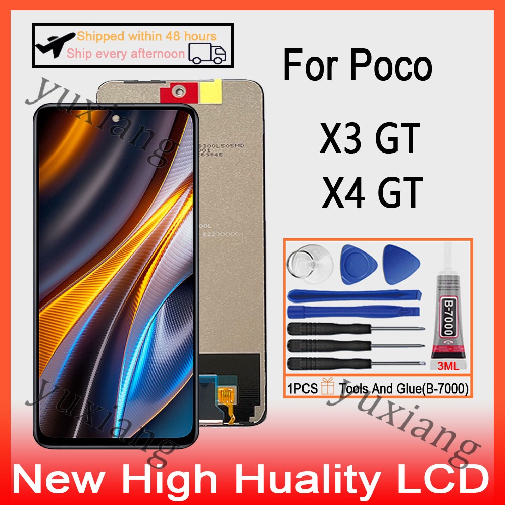 Original Xiaomi POCO X3 GT 21061110AG LCD Display Touch Poco X4 GT ...