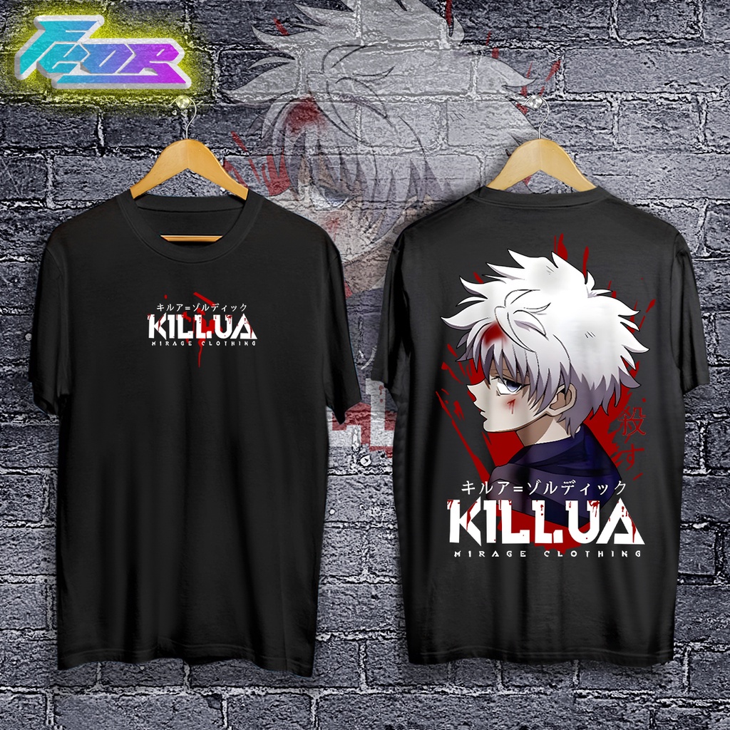 Mirage Clothing - Anime Shirt - Hunter X Hunter - Killua Zoldyck - 100% ...