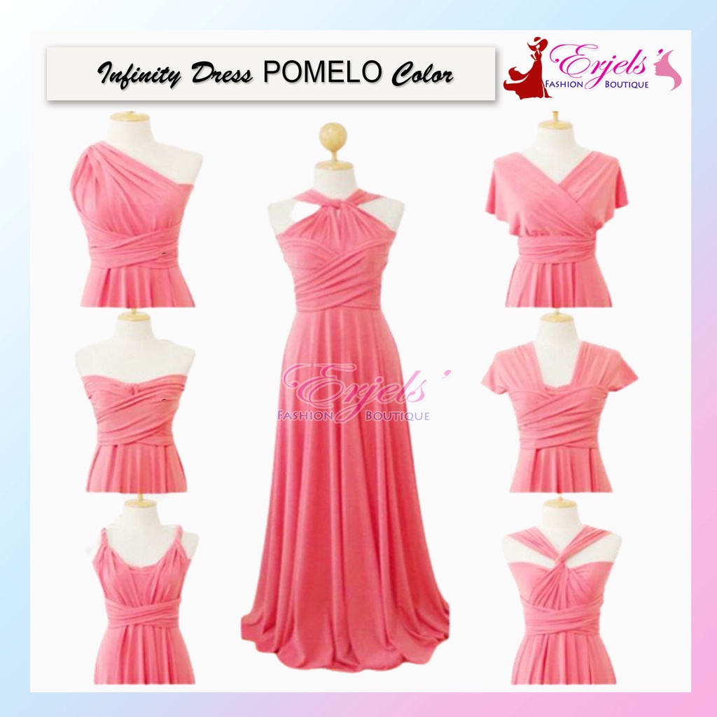 Pomelo pink infinity dress sale