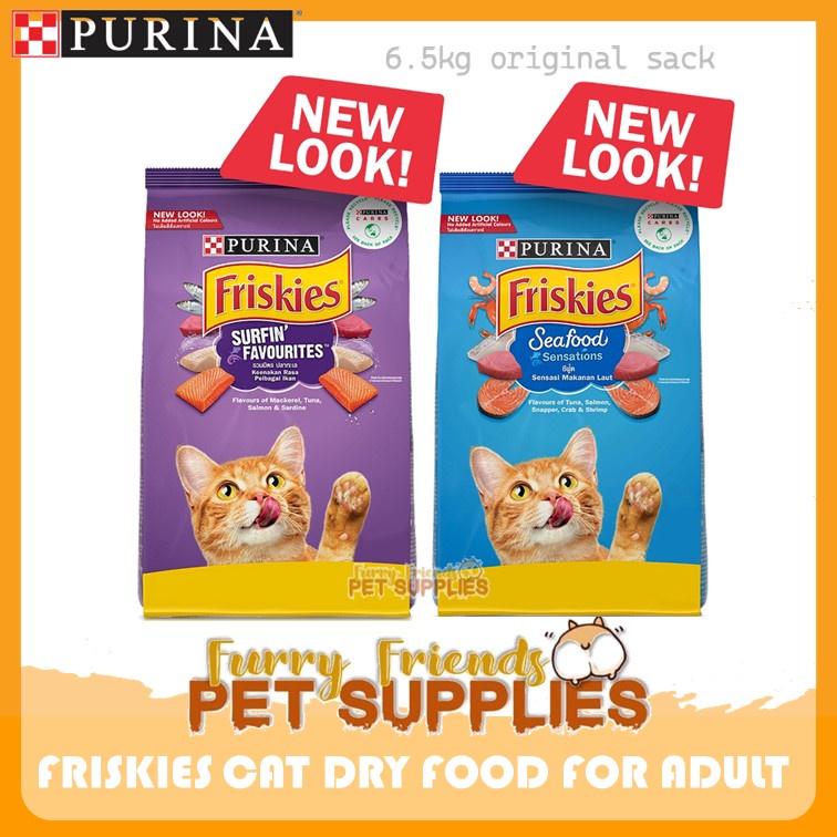 PURINA FRISKIES CAT DRY FOOD 6.5kg Original Sack Shopee Philippines