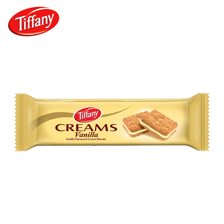 Tiffany Creams Vanilla Flavoured Cream Biscuits G Shopee Philippines