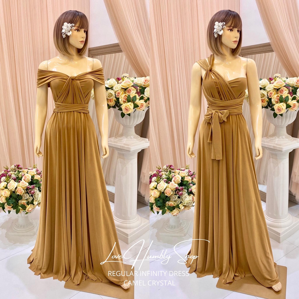 REGULAR ADULT INFINITY DRESS BRIDESMAIDS DRESS