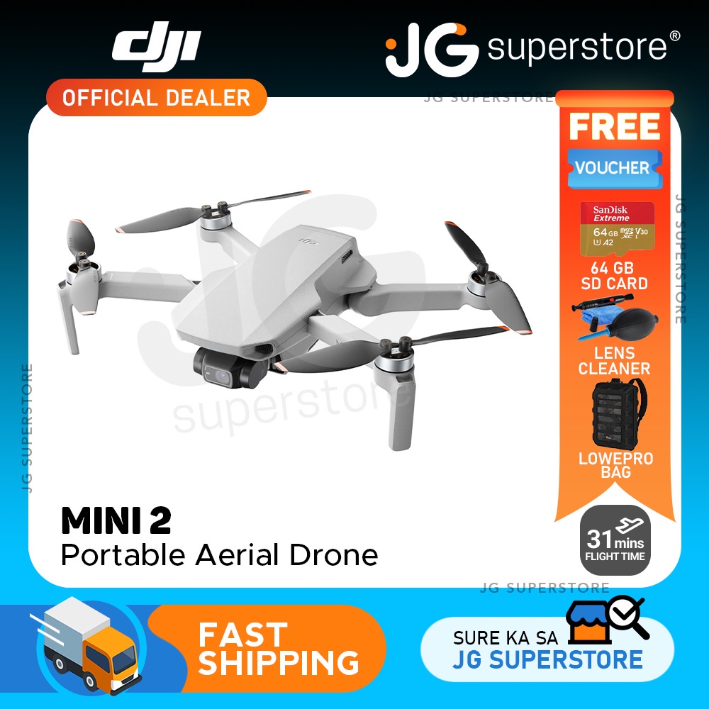 DJI Mini 2 – 3-Axis Gimbal 4K Camera 31 Mins Camera Drone – RCDrone