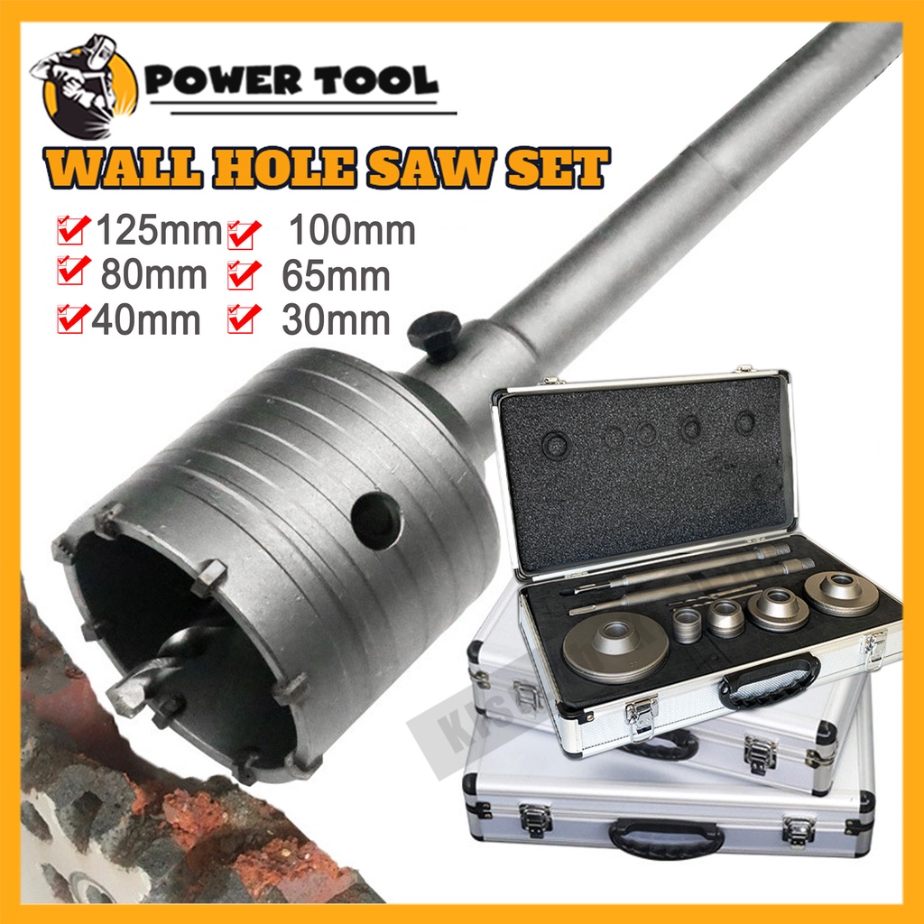 SDS Plus Round handle/square handle drill for concrete walls, Hole saw ...