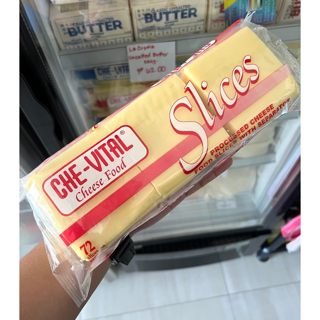 THIS ITEM STRICTLY FOR J&T COURIER ONLY CHEVITAL Cheese Slice 72 pcs EXPIRATION DATE ON DETAILS