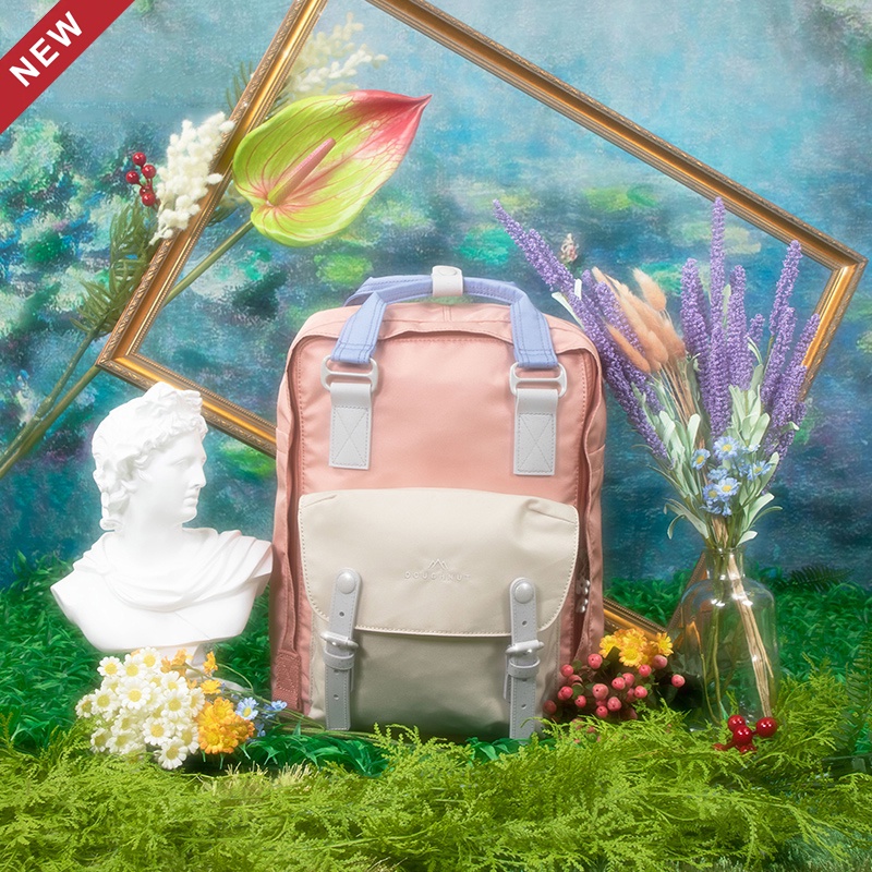 Doughnut Macaroon Backpack Monet Series Laptop Backpack for woman ...