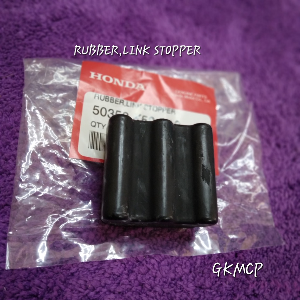 RUBBER LINK STOPPER(STOPPER MAINSTAND)HONDA GENUINE*CLICK 125i*CLICK