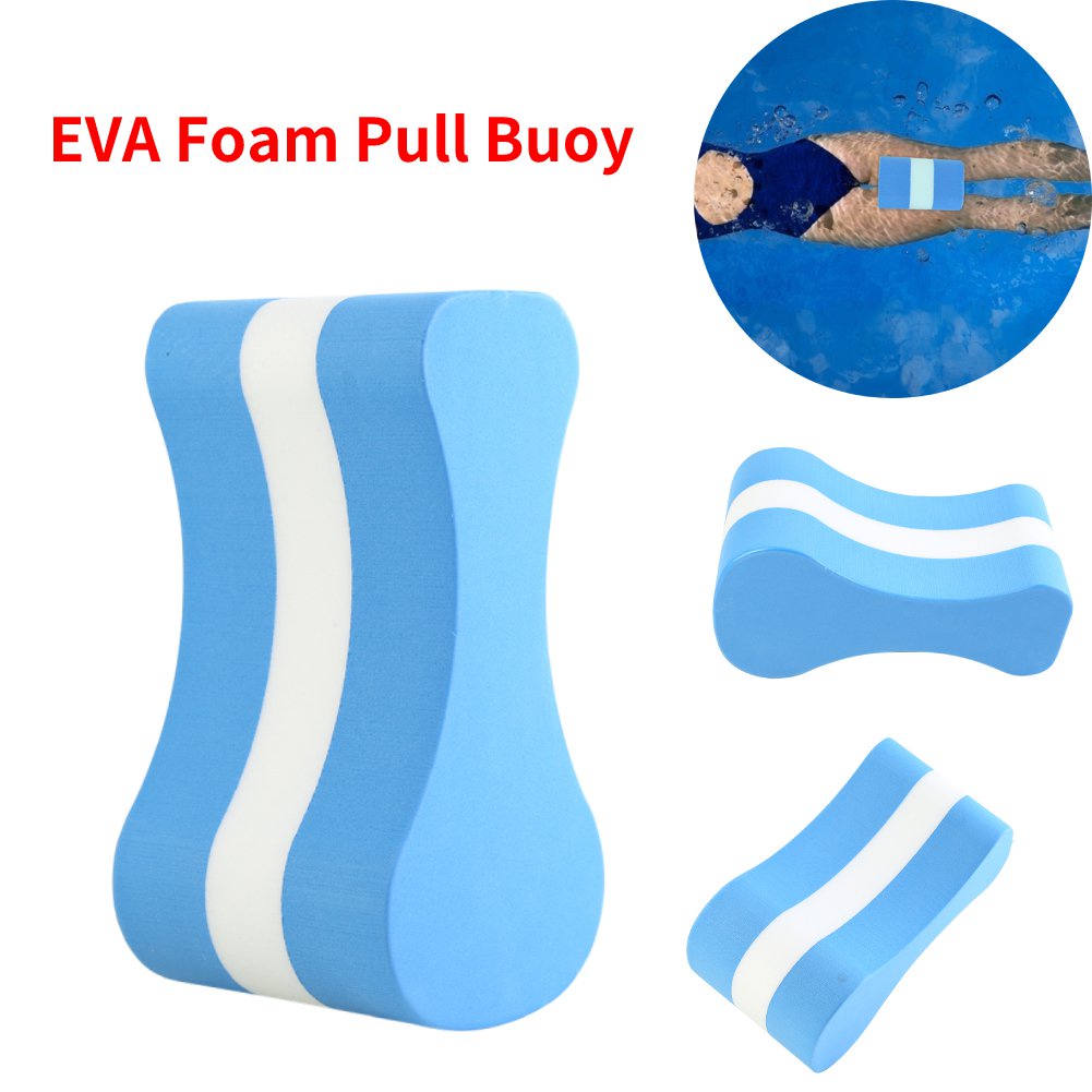 Eva Foam Pull Buoy Figure Eight Shaped Leg Float Swimming Training Aid For Swimmer Beginner