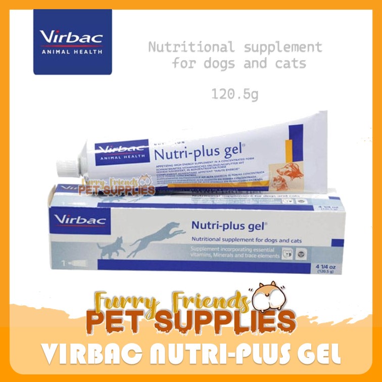 VIRBAC NUTRIPLUS GEL nutritional supplement for pet dogs and cats 120.5g Shopee Philippines