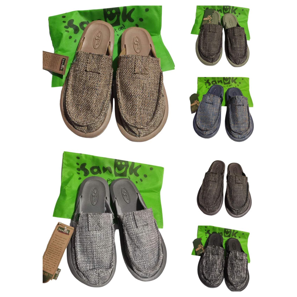 Sanuk Printed Half Shoes For Mens 2301 Shopee Philippines