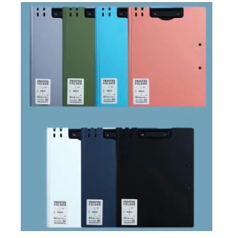 HCH A4 File Folder Clipboard Writing Pad Memo Clip Board Double Clips ...