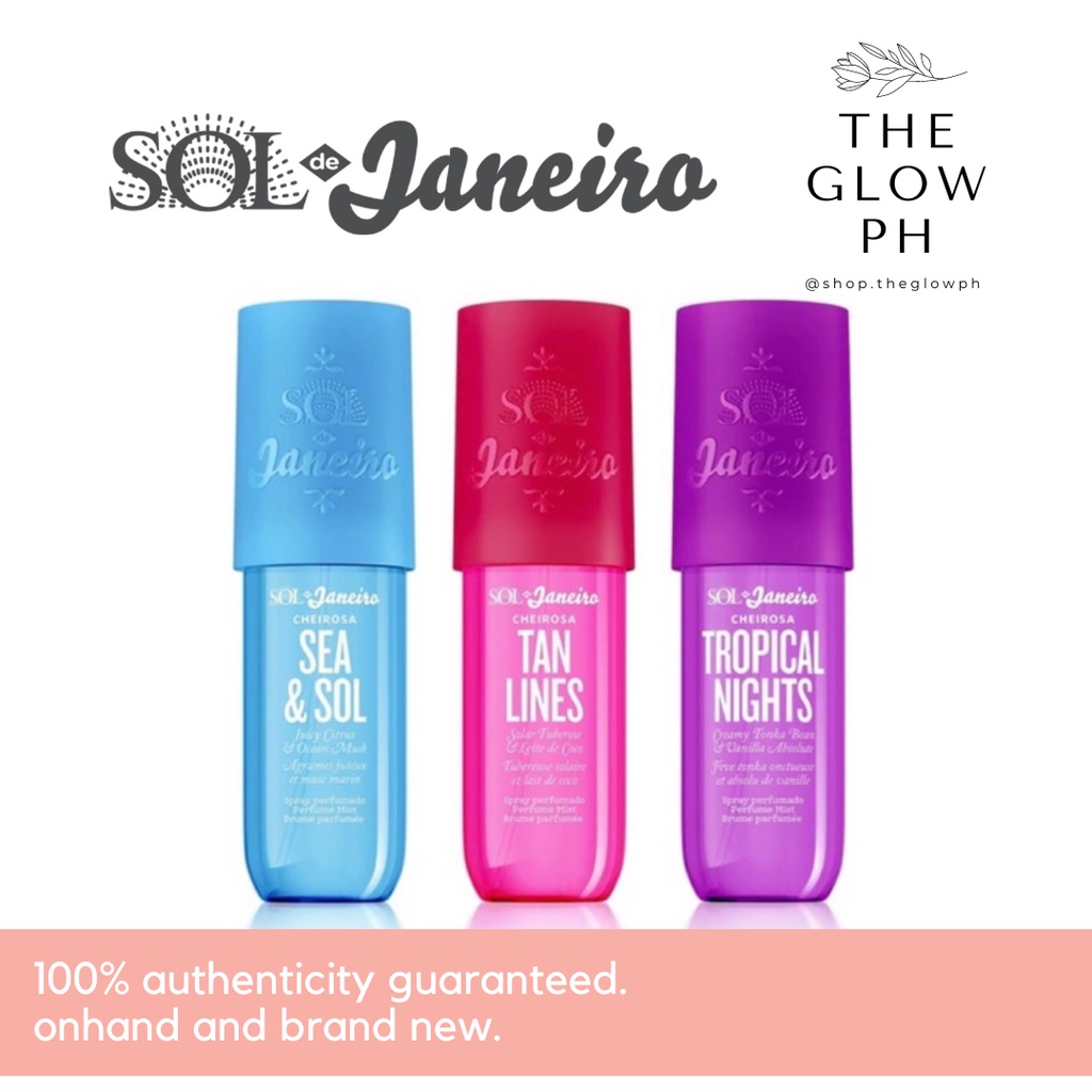 SOL DE JANEIRO Perfect Summer Scents Brazilian Crush Cheirosa Tan Lines