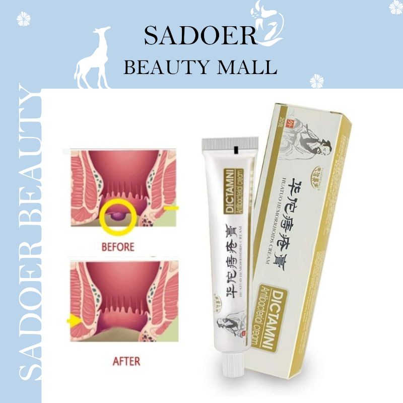 SADOER Herbal Chinese Cream Hemorrhoids Powerful Ointment Internal