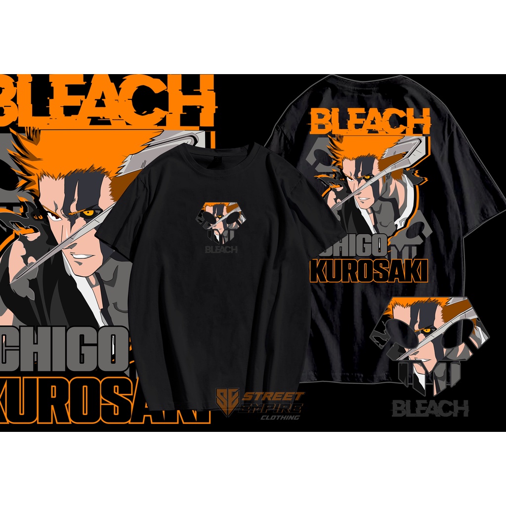 BLEACH ANIME /ICHIGO KUROSAKI / OVERSIZE SHIRT | Shopee Philippines