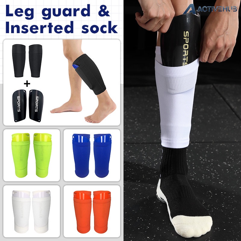 Professional 1 Pair Soccer Football Shin Guards Teens Socks Pads
