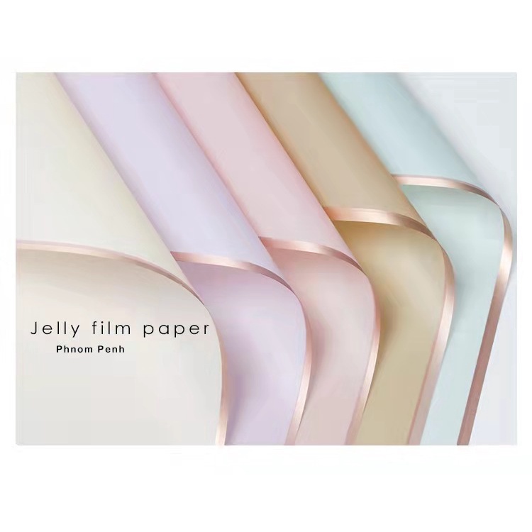 20pcs Golden border wrapper paper | Shopee Philippines