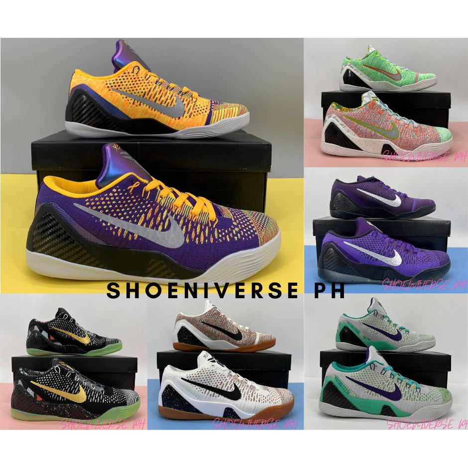 Kobe yellow and purple on sale shoes