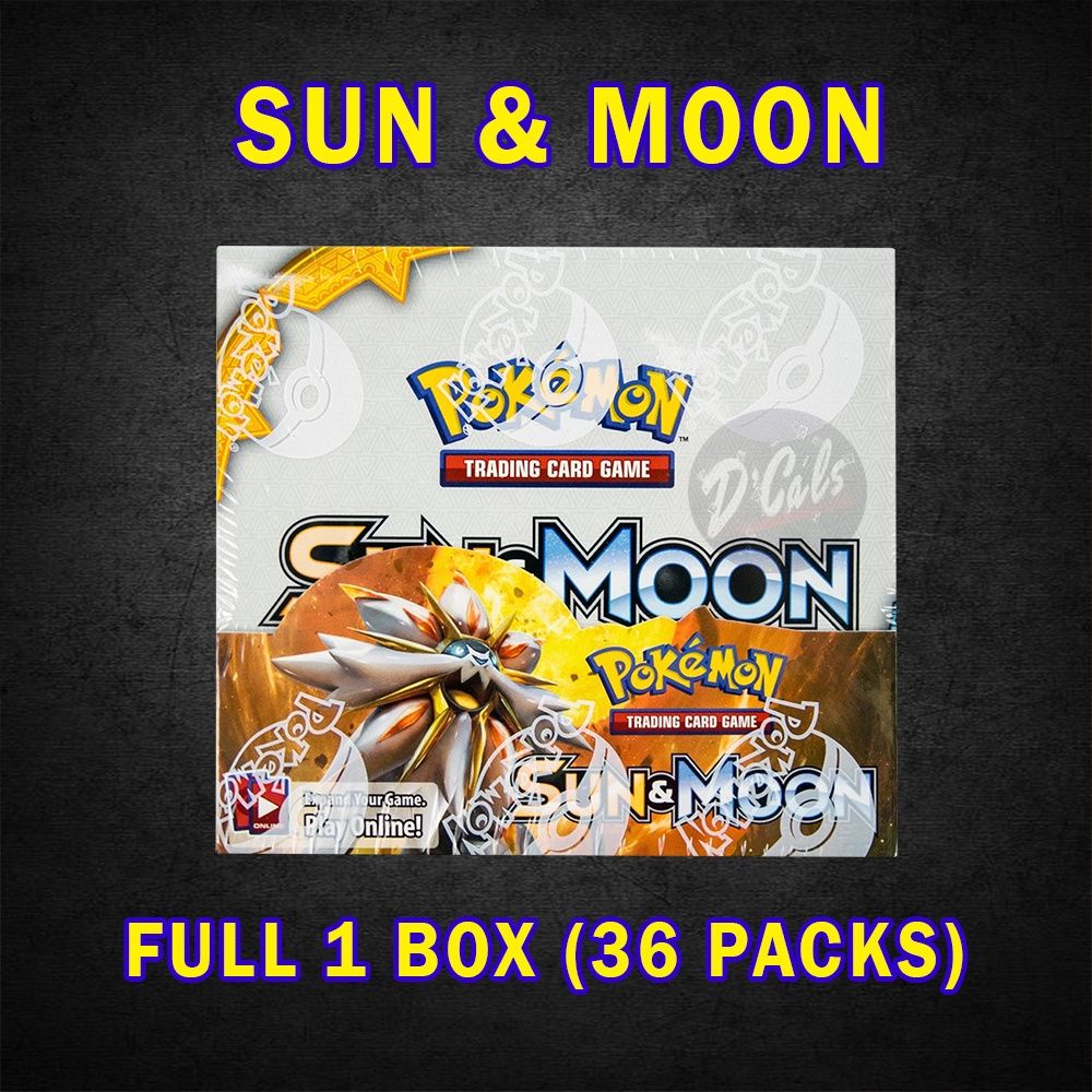 360 Pcs Pokemon TCG: Sun & Moon/Sword & Shield SEALED Booster Box | Shopee  Philippines
