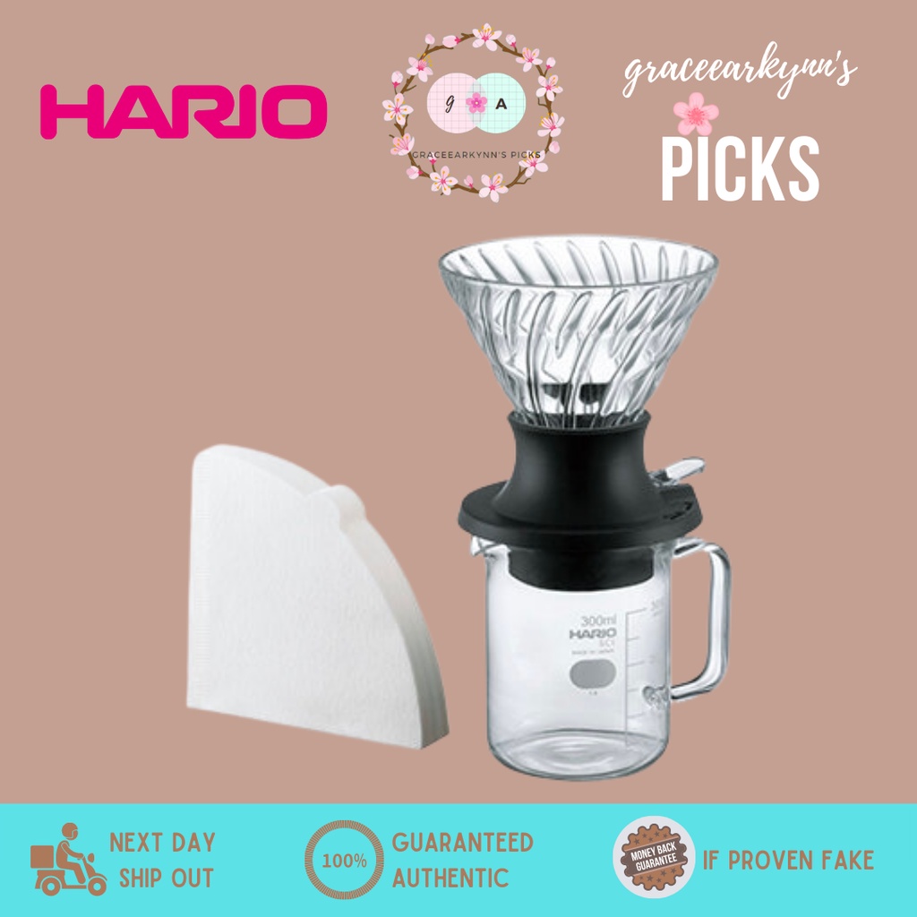 Hario V60 Immersion Dripper Switch & Server Set 200mL Size 02