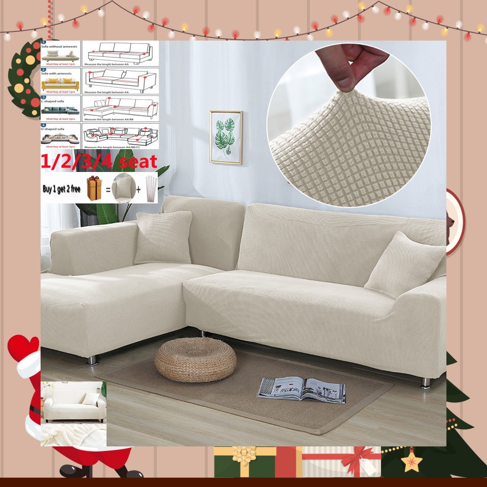 ABJ*thick sofa protector Jacquard solid printed sofa covers for living room  couch cover corner sofa