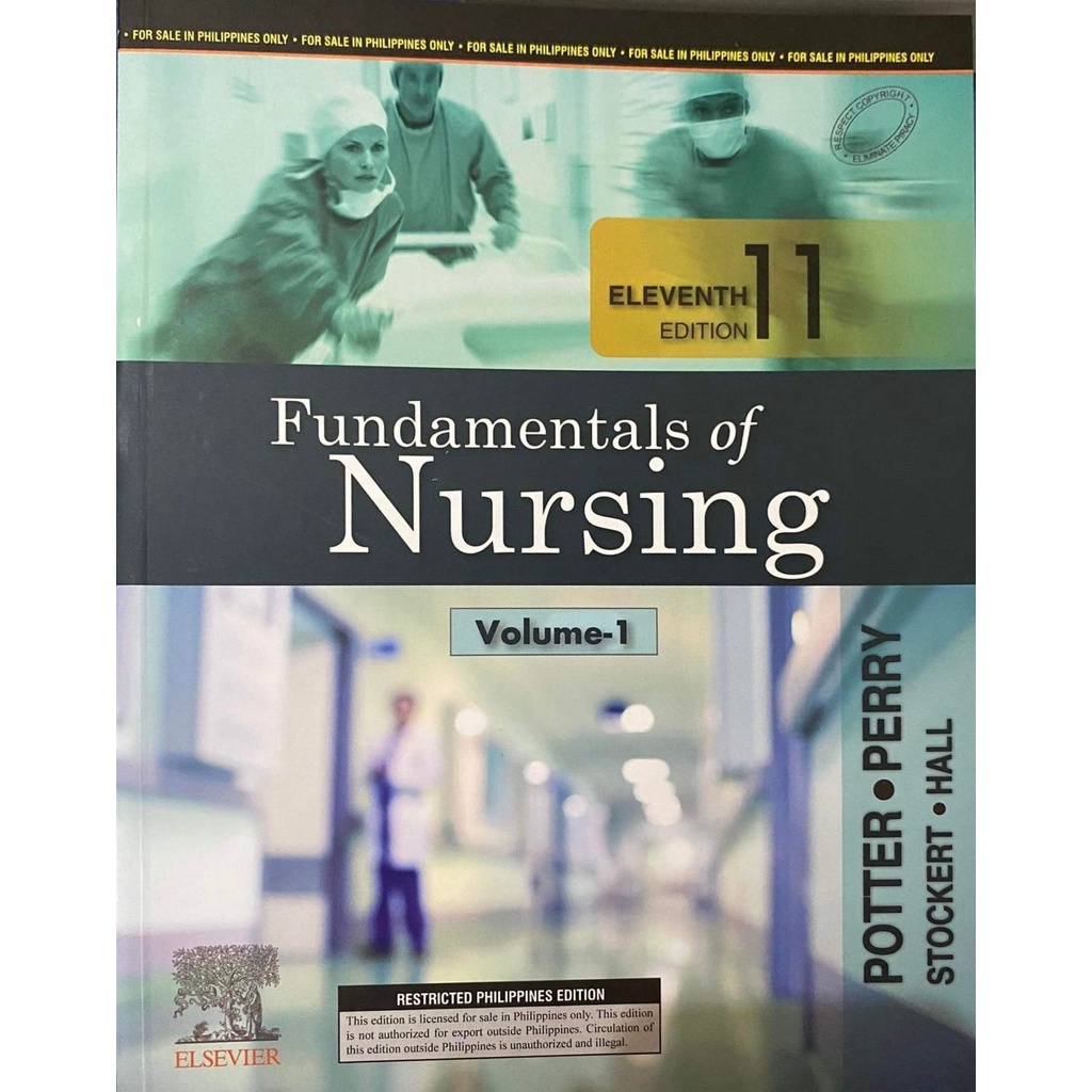 Original Fundamentals Of Nursing Vol 1 & 2 11th Ed | Shopee Philippines