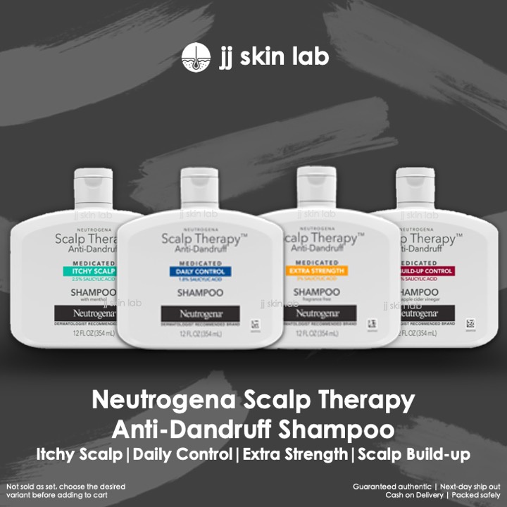 Neutrogena Scalp Therapy AntiDandruff Medicated Shampoo Itchy Scalp ...