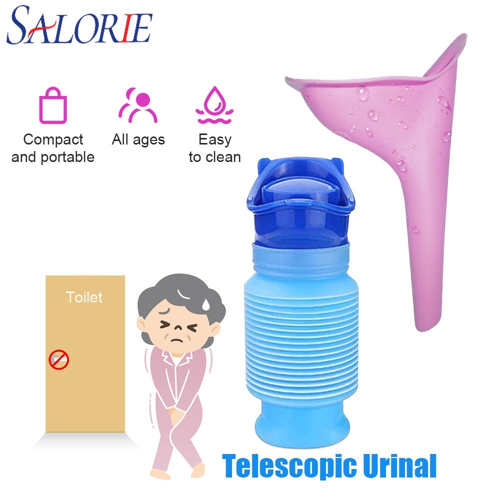 Salorie Outdoor Portable Urine Bag Women Men Children Mini Toilet For