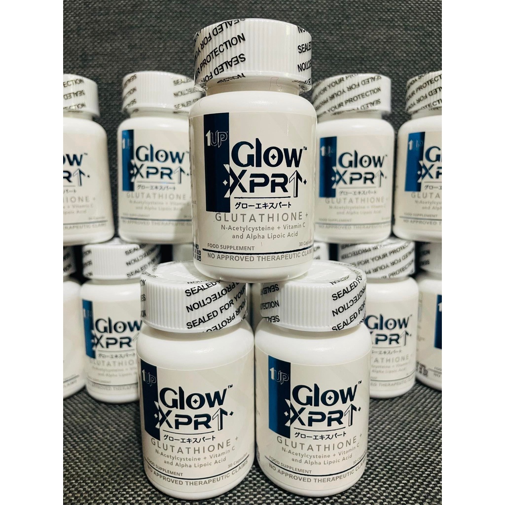 GLOW XPRT GLUTATHIONE + NAcetylcysteine + Vitamin C and Alpha Lipoic