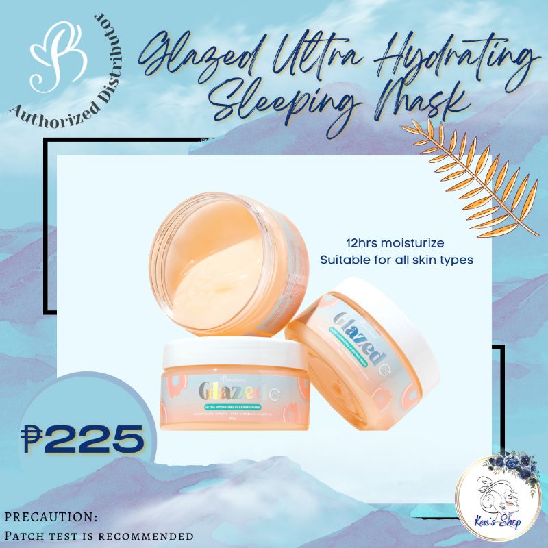 BAREFACED Glazed Ultra Hydrating Sleeping Mask (250) Shopee Philippines