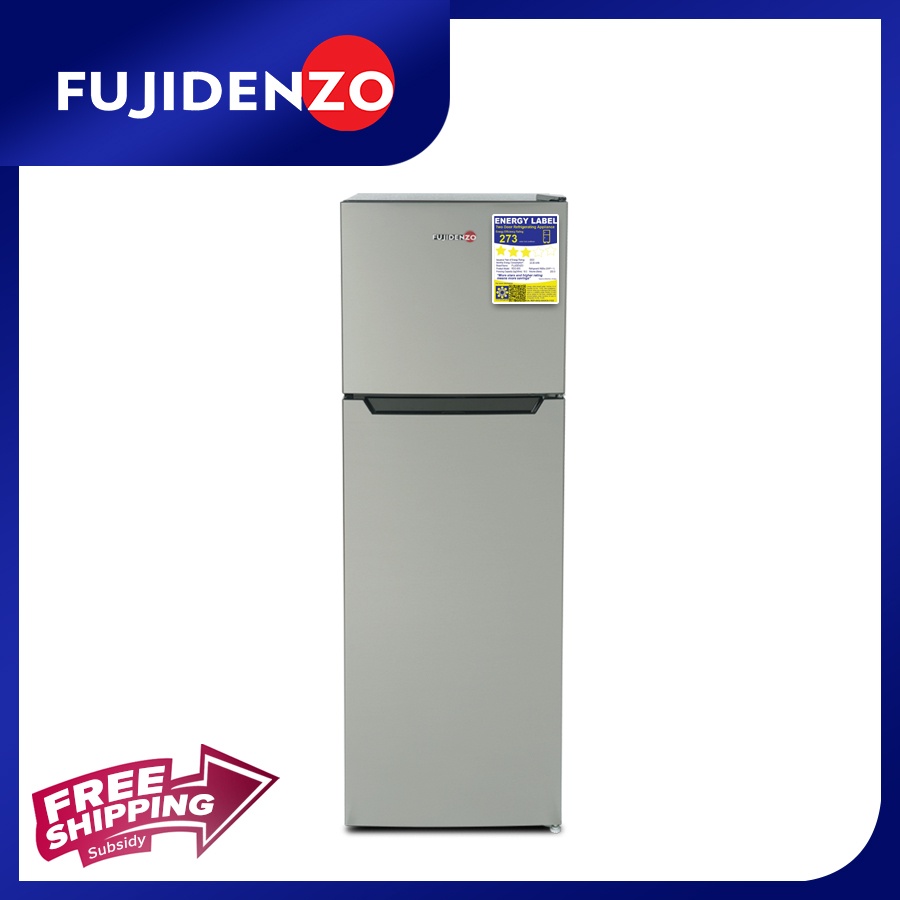 Fujidenzo 8 cu. ft. Two Door Refrigerator RDD80S Shopee Philippines