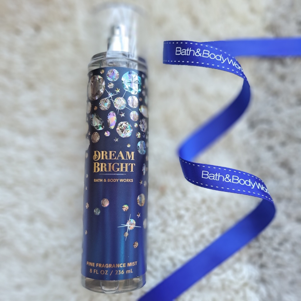 Original Bath & Body Works USA Dream Bright Fine Fragrance Mist Cologne ...
