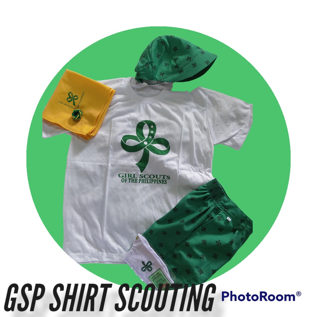 GIRLSCOUT OFFICIAL UNIFORM// GSP SCOUTING UNIFORM Ms | Shopee Philippines