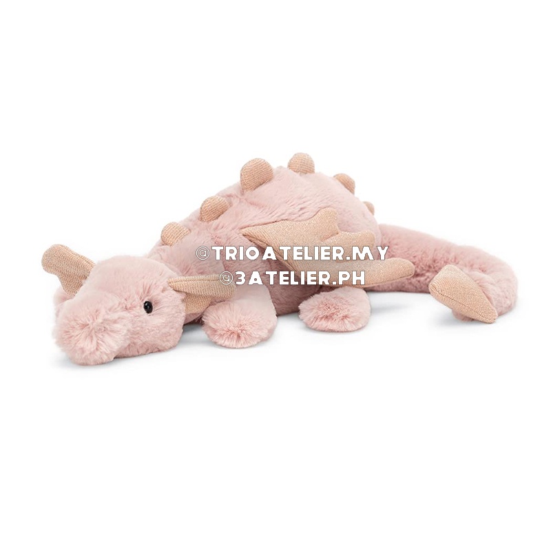 JELLYCAT Rose Dragon Stuffed Plush Toy Medium 1pc | Shopee Philippines
