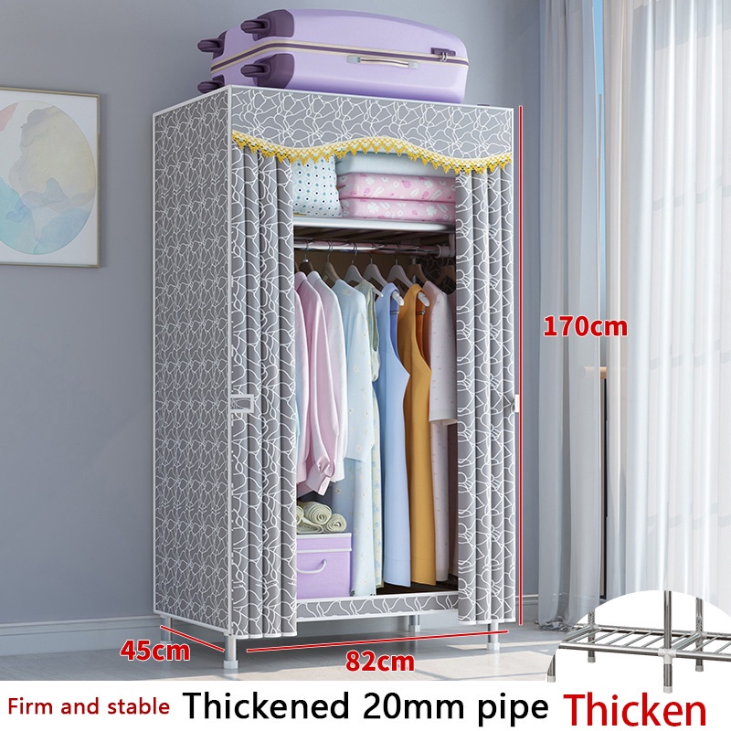 Leegou Wardrobe 20 Mm Pipe Diluted Metal Joint Strong And Durable Baby