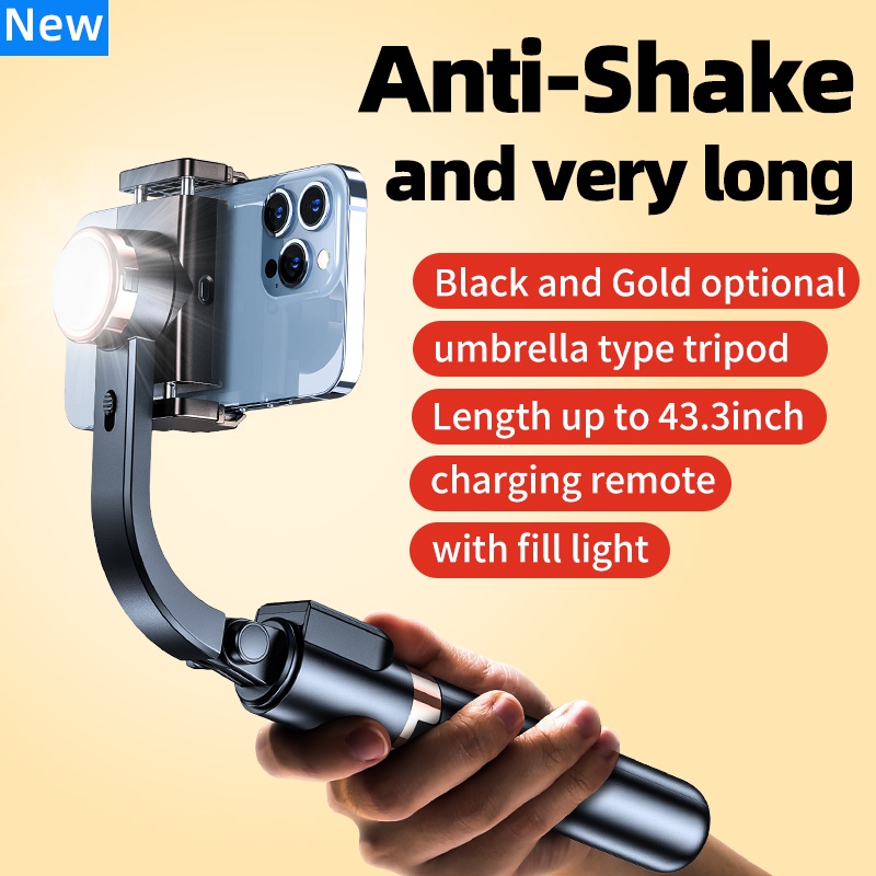 R35/R35s Smartphone Handheld Gimbal with Fill Light Bluetooth ...