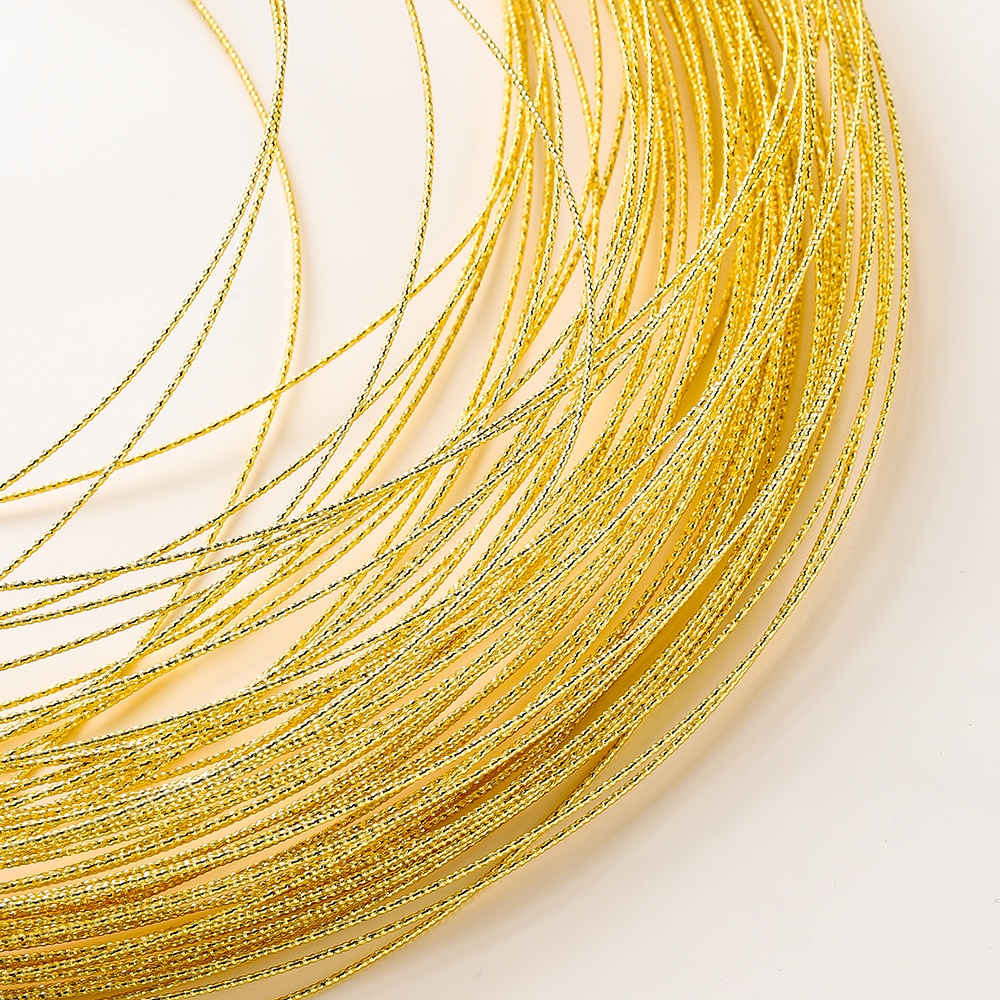 ST.kunkka 2m 0.5-1.2mm 18K Color Retention Real Gold Batch Flower ...