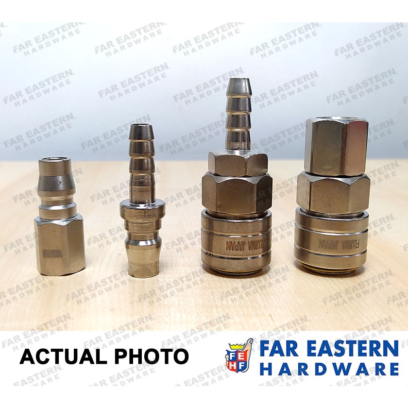 FUJIMA Quick Connect Coupler 1/4