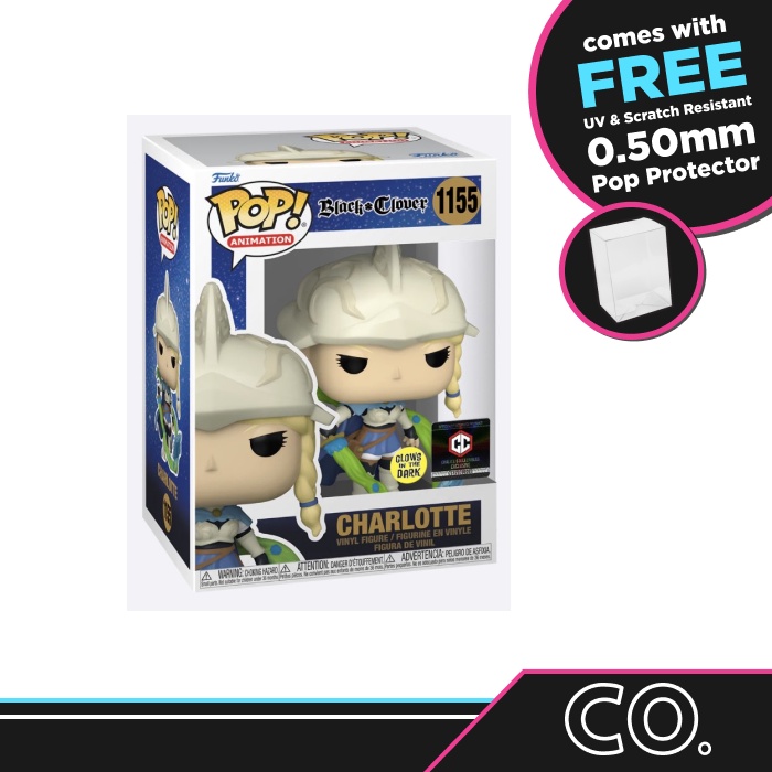 BLACK CLOVER POP Animation No. 1155 Charlotte with Chase (GITD) – le Comptoir du Geek