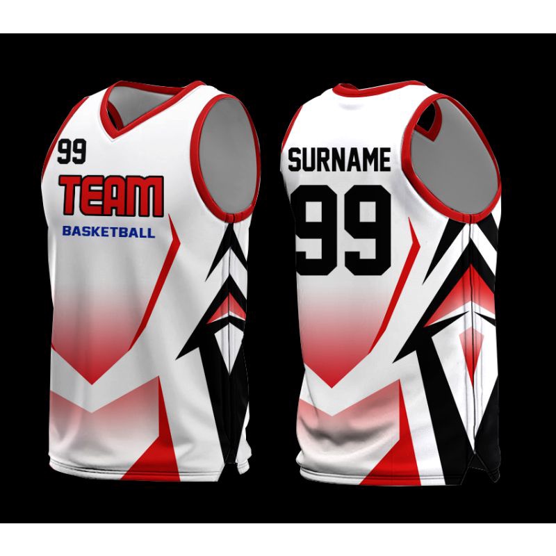 Basketball Jersey Five-piece Fashion Personality Unisex Free Customized ...