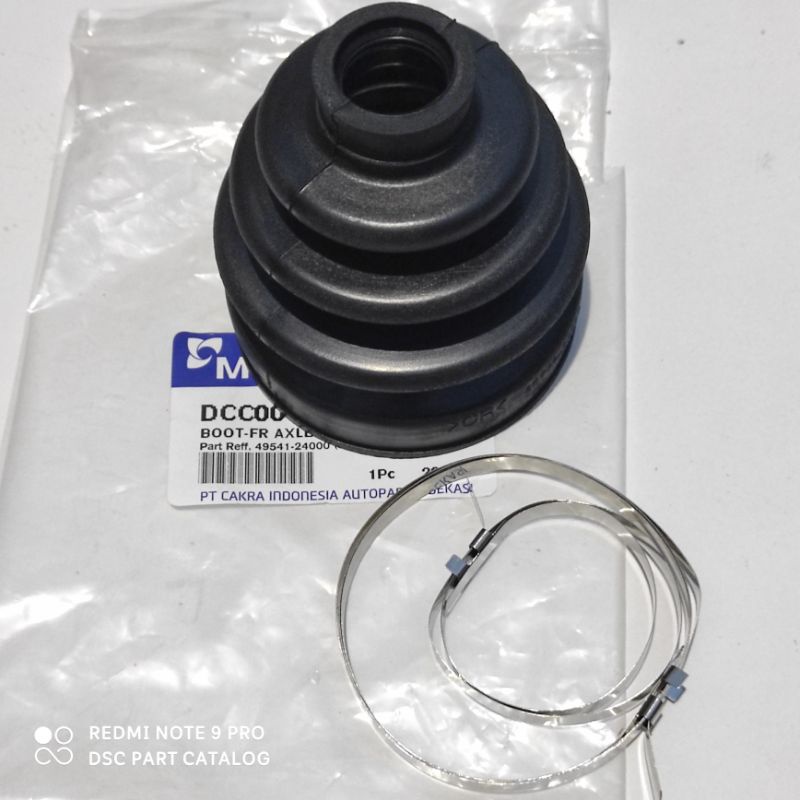 Rubber boot Axle Outer cv joint Hyundai Accent Verna Avega Getz i20 Rio ...