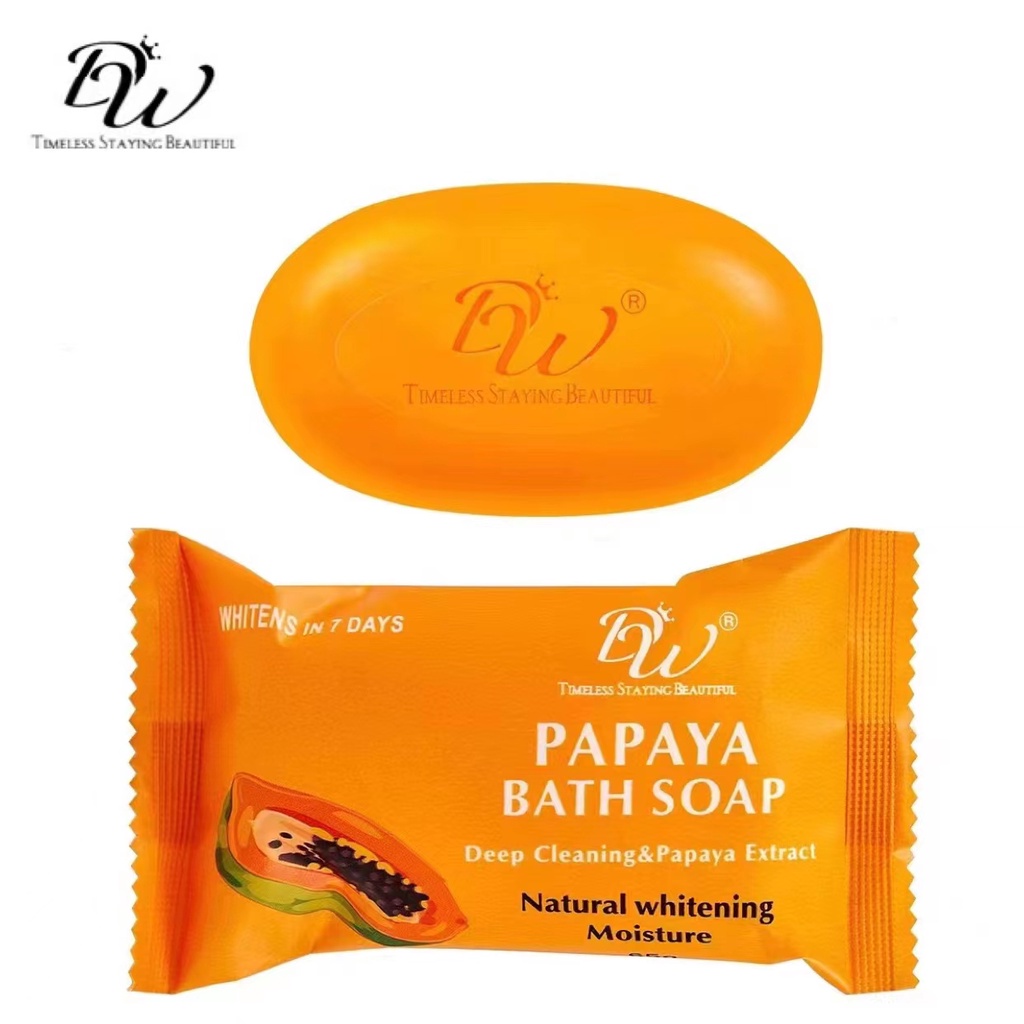 DW Papaya Lotion W/ Gluta Acid And Papaya Extract 300ml and DW Milk